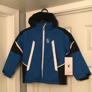 NWT Little Boy’s Size 4 Winter Coat Ski Jacket by SPYDER